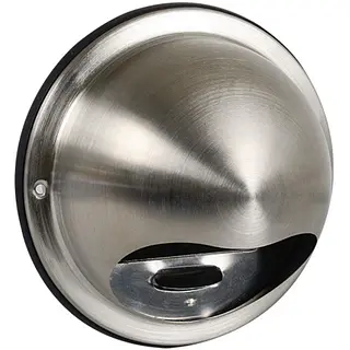 Nedco bolrooster ø100mm met fijnmazig gaas, rvs design