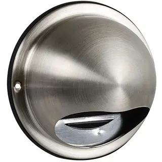 Nedco bolrooster ø125mm met fijnmazig gaas, rvs design