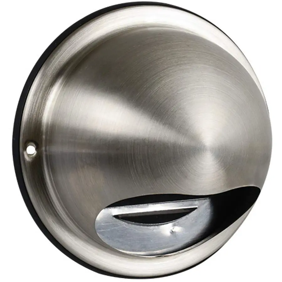 Nedco bolrooster ø125mm met fijnmazig gaas, rvs design