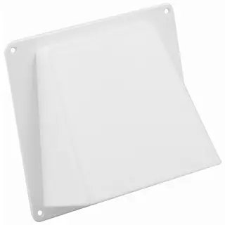 Nedco gevelklep kap ø100mm kunststof wit