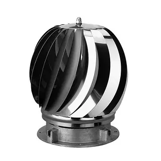 Anjo Aspirotor Super 2 ventilator, 150 mm, (115-180), rvs