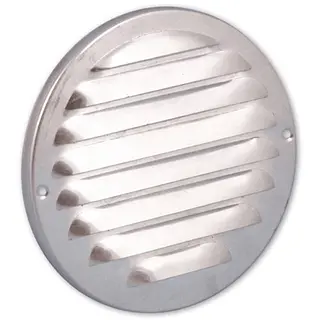 Nedco schoepenrooster aluminium rond ø140mm, kleine schoepen