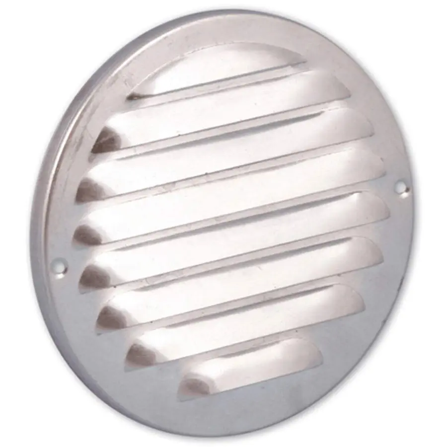 Nedco schoepenrooster aluminium rond ø140mm, kleine schoepen