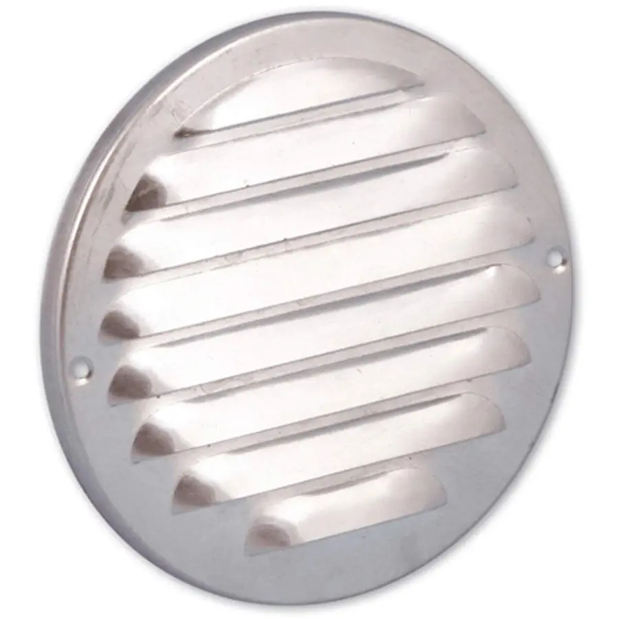 Nedco schoepenrooster aluminium rond ø190mm, kleine schoepen