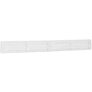Nedco schoepenrooster kunststof b=370mm, h=40 mm, wit
