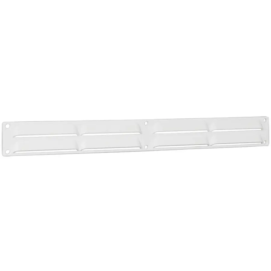 Nedco schoepenrooster kunststof b=370mm, h=40 mm, wit