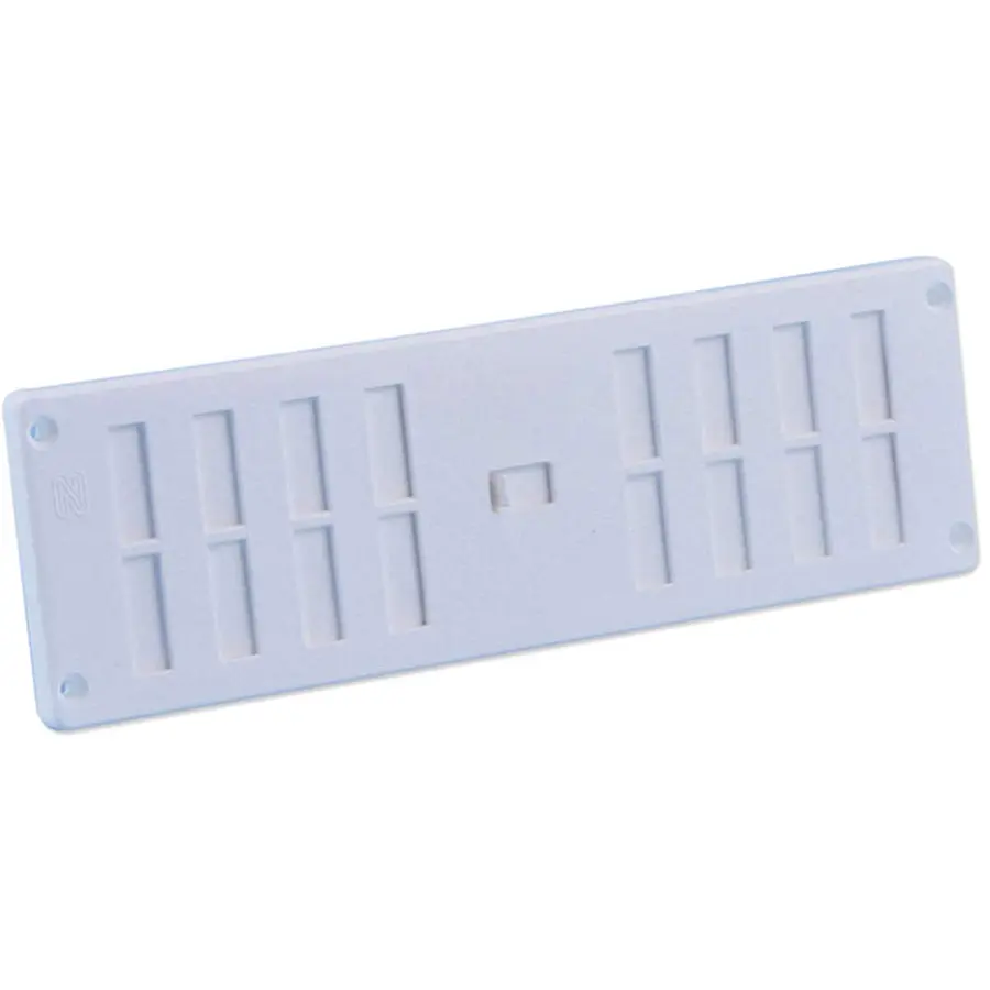 Nedco ventilatierooster afsluitbaar met schuif 250x80mm wit