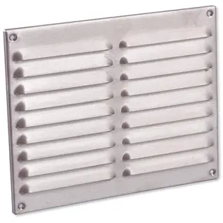 Nedco schoepenrooster rvs b=250mm, h=200 mm