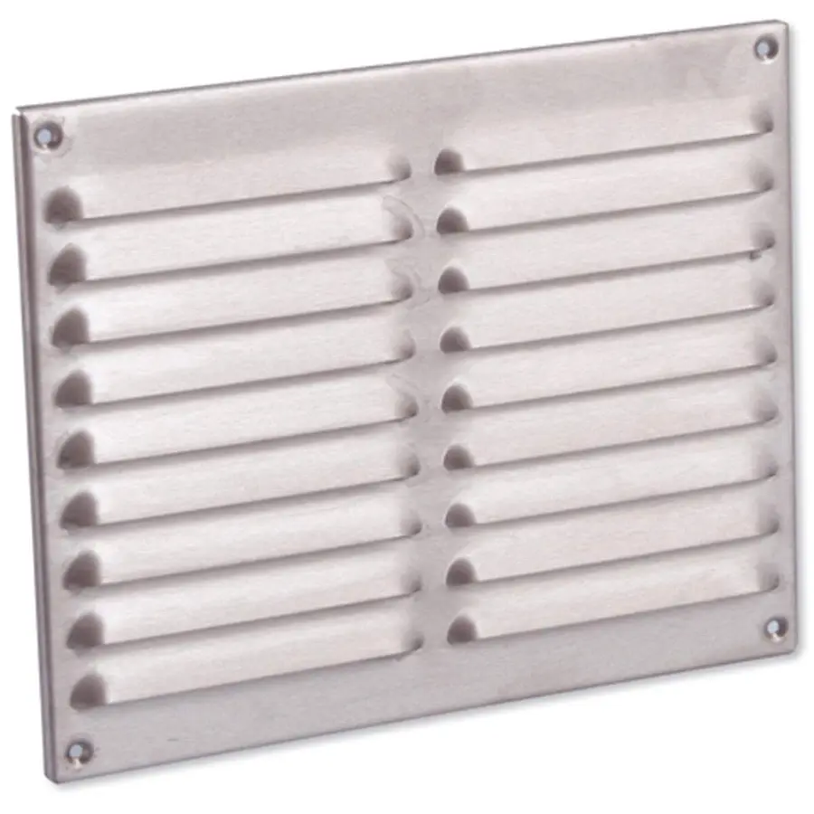 Nedco schoepenrooster rvs b=250mm, h=200 mm