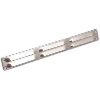Nedco schoepenrooster rvs b=370mm, h=40 mm