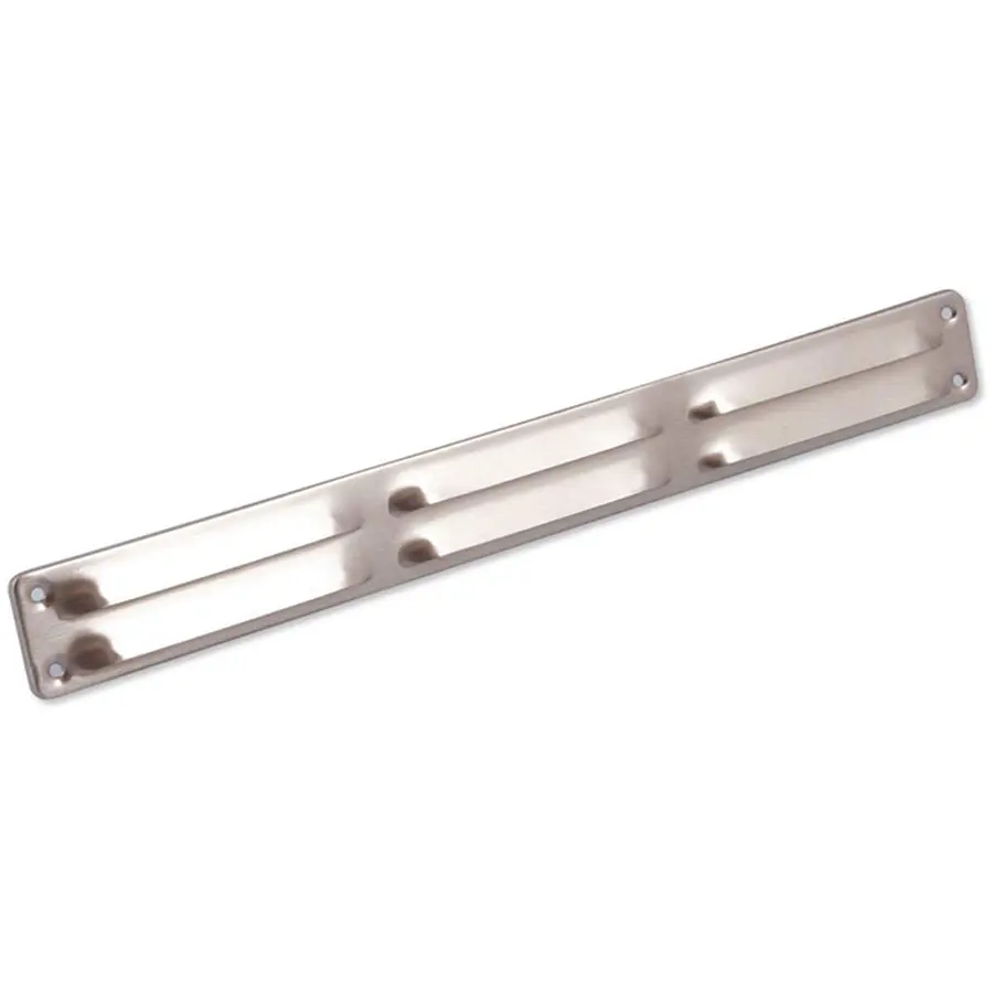 Nedco schoepenrooster rvs b=370mm, h=40 mm