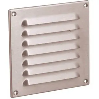 Nedco schoepenrooster rvs b=200mm, h=250 mm