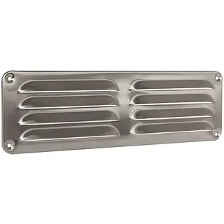 Nedco schoepenrooster rvs b=300mm, h=90 mm