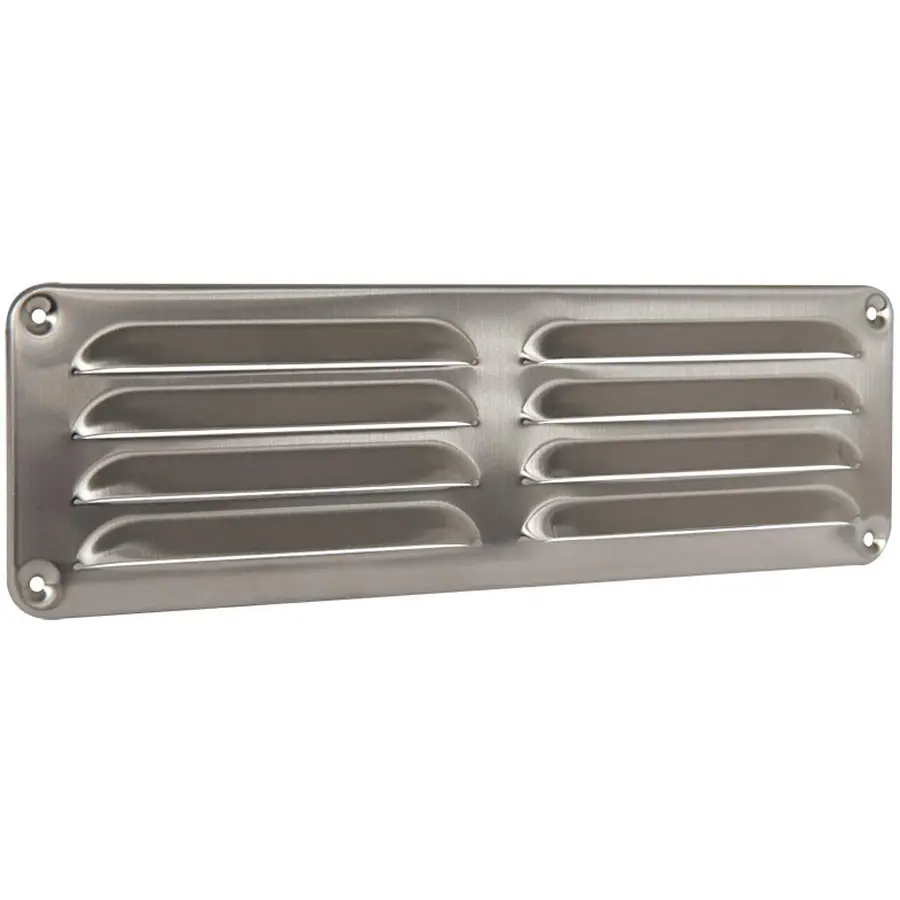 Nedco schoepenrooster rvs b=300mm, h=90 mm