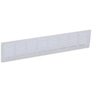 Nedco plintrooster aluminium 400 x 80 mm