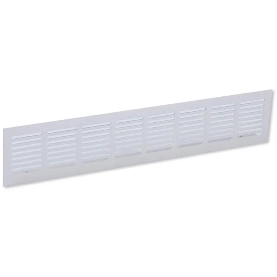 Nedco plintrooster aluminium 400 x 80 mm