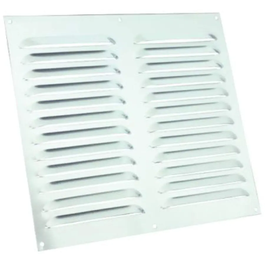 Nedco schoepenrooster aluminium, vlak, b=250mm, h=300 mm, grote schoepen