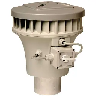 Zehnder KPMe dakventilator gelijkstroommotor