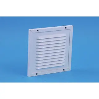 Nedco kaderrooster 300 x 300 mm aluminium wit
