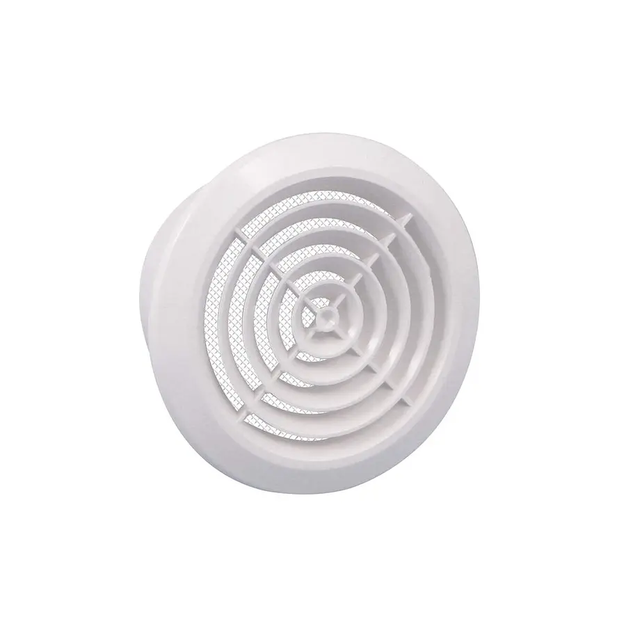 Nedco de luxe ventilatierooster rond ø125 mm wit