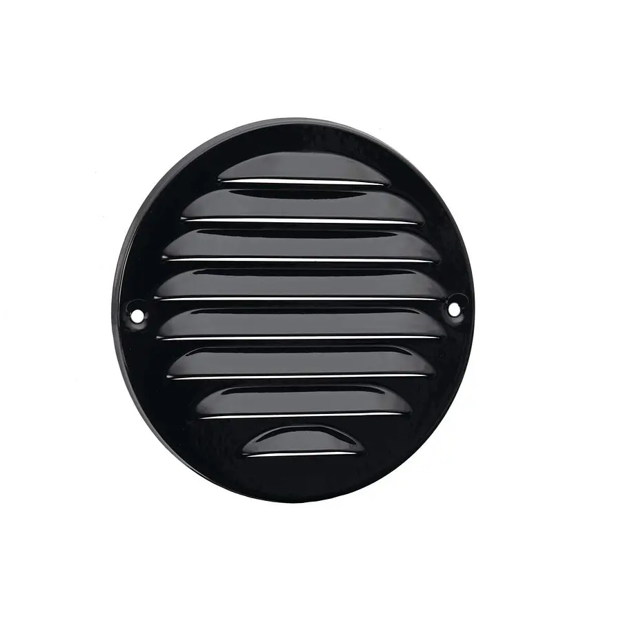 Nedco schoepenrooster aluminium rond ø140mm, zwart