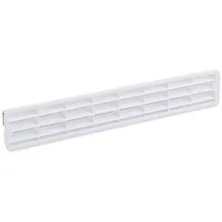 Nedco plintrooster kunststof 458 x 75 mm wit
