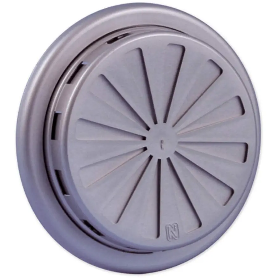 Nedco ventilatierooster verstelbaar ø100-150mm, aluminum