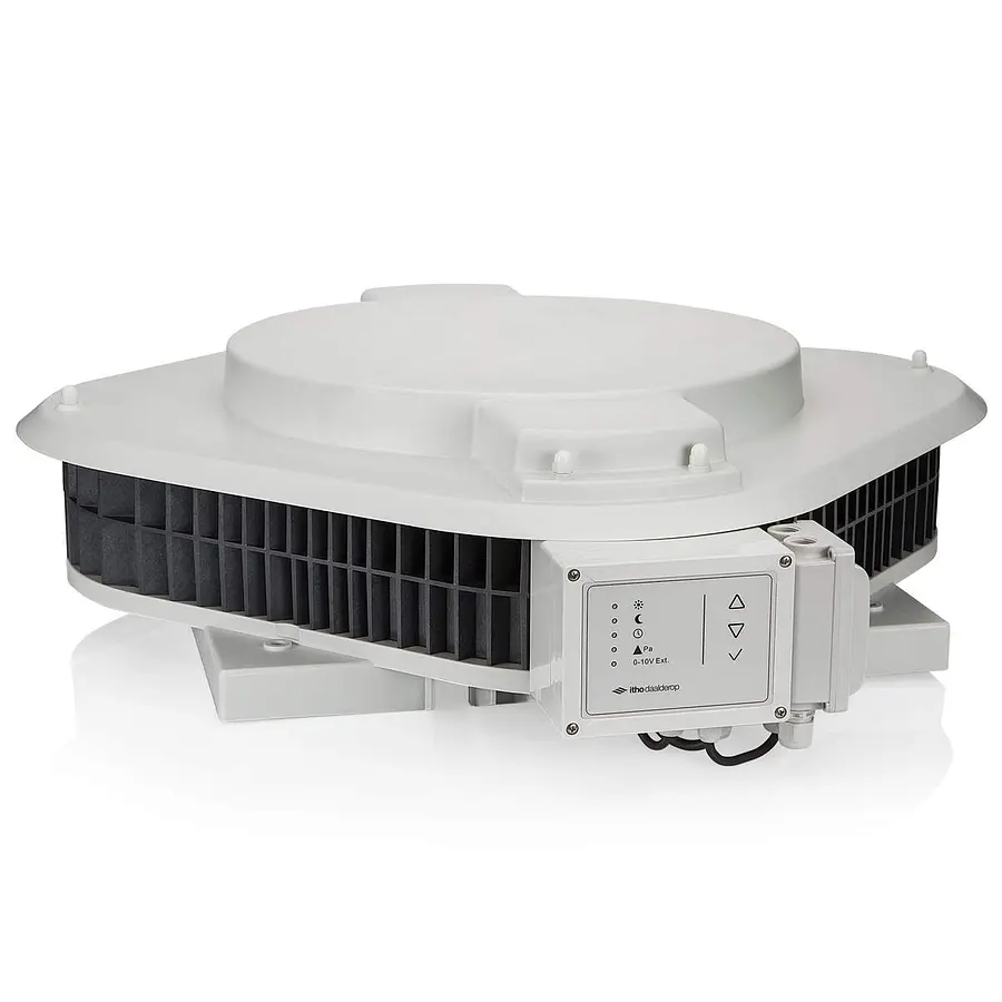 Itho Daalderop CAS 3.2TO dakventilator 400V met tijd en onderdruksturing