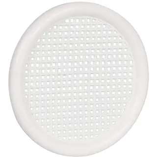 Nedco ventilatierooster ø56mm met kraag kunststof wit