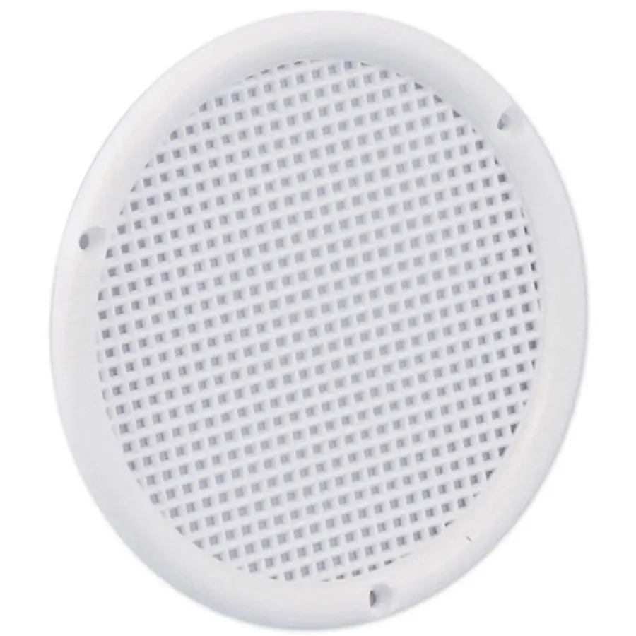 Nedco ventilatierooster ø56mm vlak kunststof wit