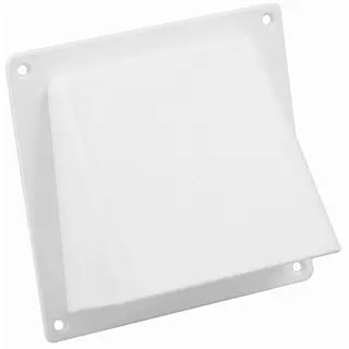 Nedco gevelklep kap ø100-125mm kunststof wit