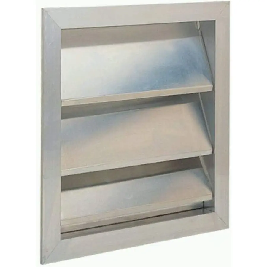 Aldes AVF75 overdrukrooster 600 x 400 mm aluminium