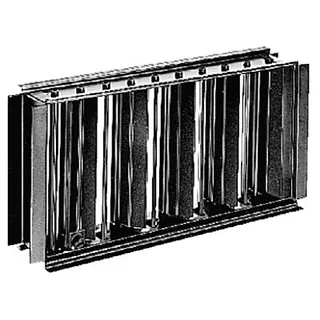 Aldes SGS registerklep 600 x 150 mm t.b.v. wandrooster
