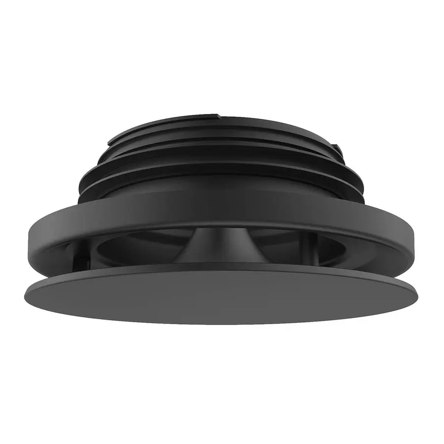 Vent-Axia Uniflexplus+ regelbaar ventiel 125 mm (RV125), zwart