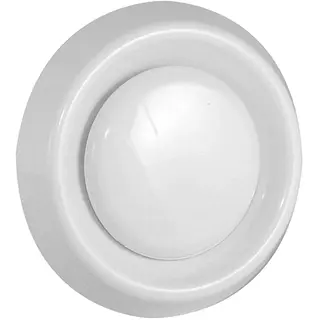 Nedco afvoerventiel met aansluitbus, 100 mm, kunststof, wit