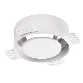 NoShow ventilatieventiel 100 mm, wit, voor afvoer, instucbaar
