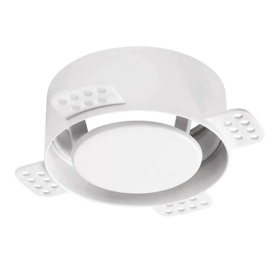 NoShow ventilatieventiel 100 mm, wit, voor afvoer, instucbaar