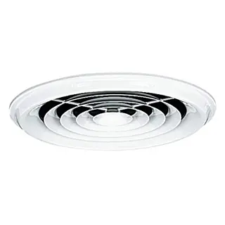 Aldes SC 831 luchtrooster Ø200 mm staal RAL9010