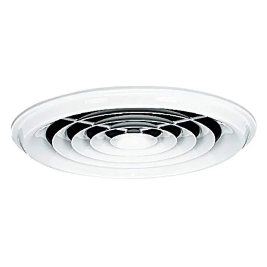 Aldes SC 831 luchtrooster Ø200 mm staal RAL9010