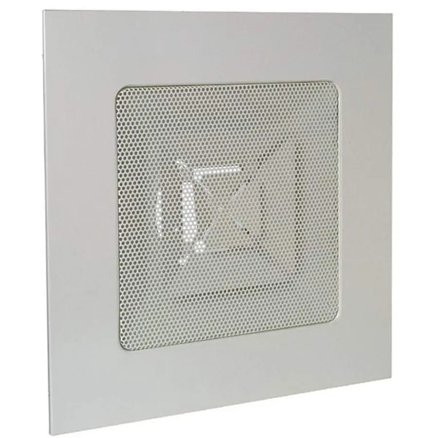 Aldes SC360 toevoer geperforeerde 600 x 600 mm Ø250 mm met uitneembare onderplaat en geïntegreerd plenum
