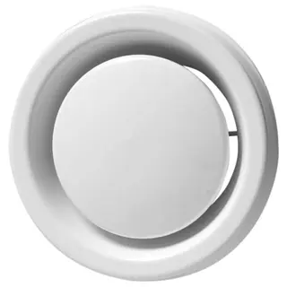 R-Vent afvoerventiel CleanVent 150 mm, RAL9010, met klemveren