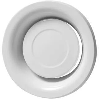 R-Vent afvoerventiel NK-J 125 mm, met klemveren, RAL9003