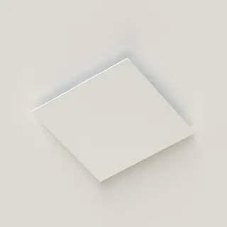Duco DucoVent Design AK ventilatieventiel, vierkant, afvoer, RAL9010