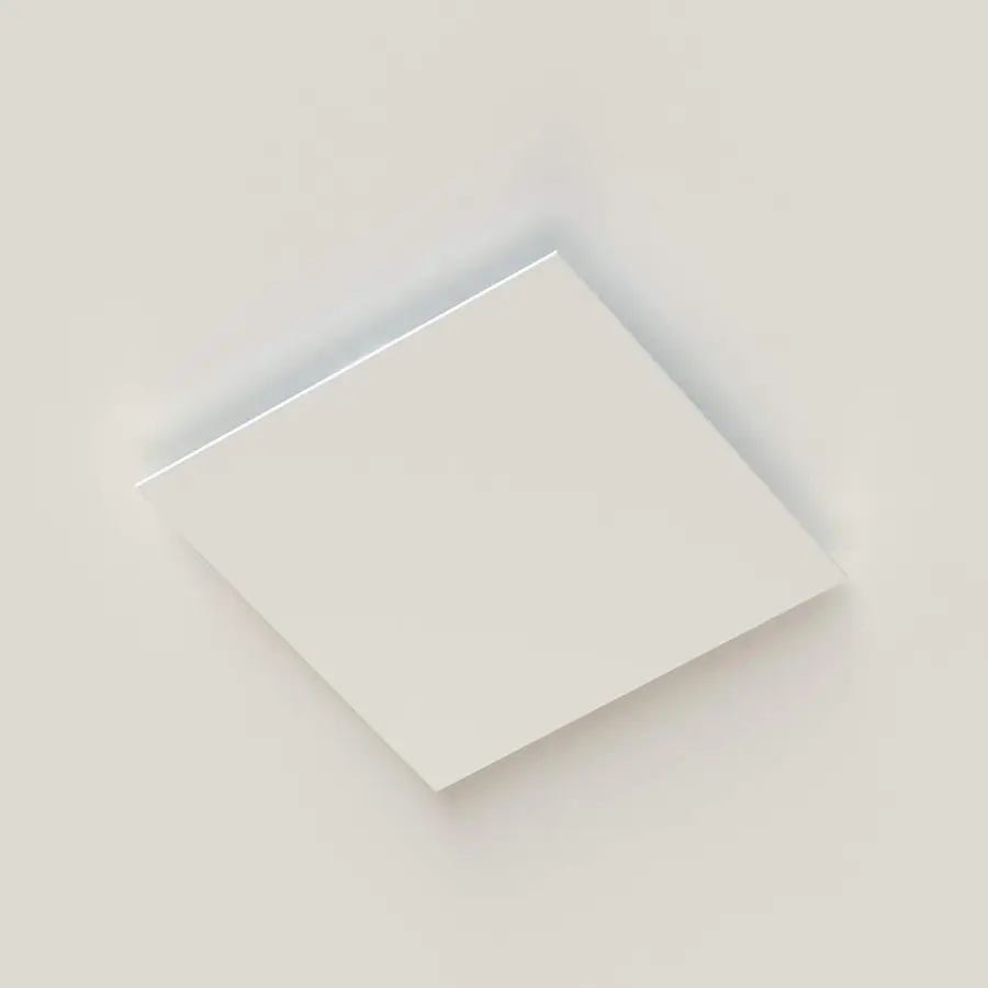 Duco DucoVent Design AK ventilatieventiel, vierkant, afvoer, RAL9010