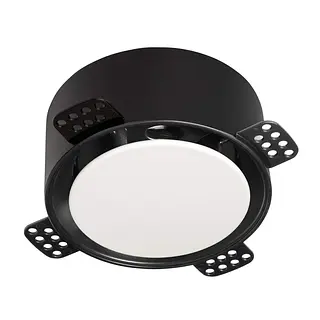NoShow ventilatieventiel 2.0 125 mm, zwart, voor toe- en afvoer, regelbaar, instucbaar
