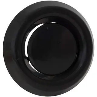 Nedco afvoerventiel met klemmen 100-125mm kunststof zwart