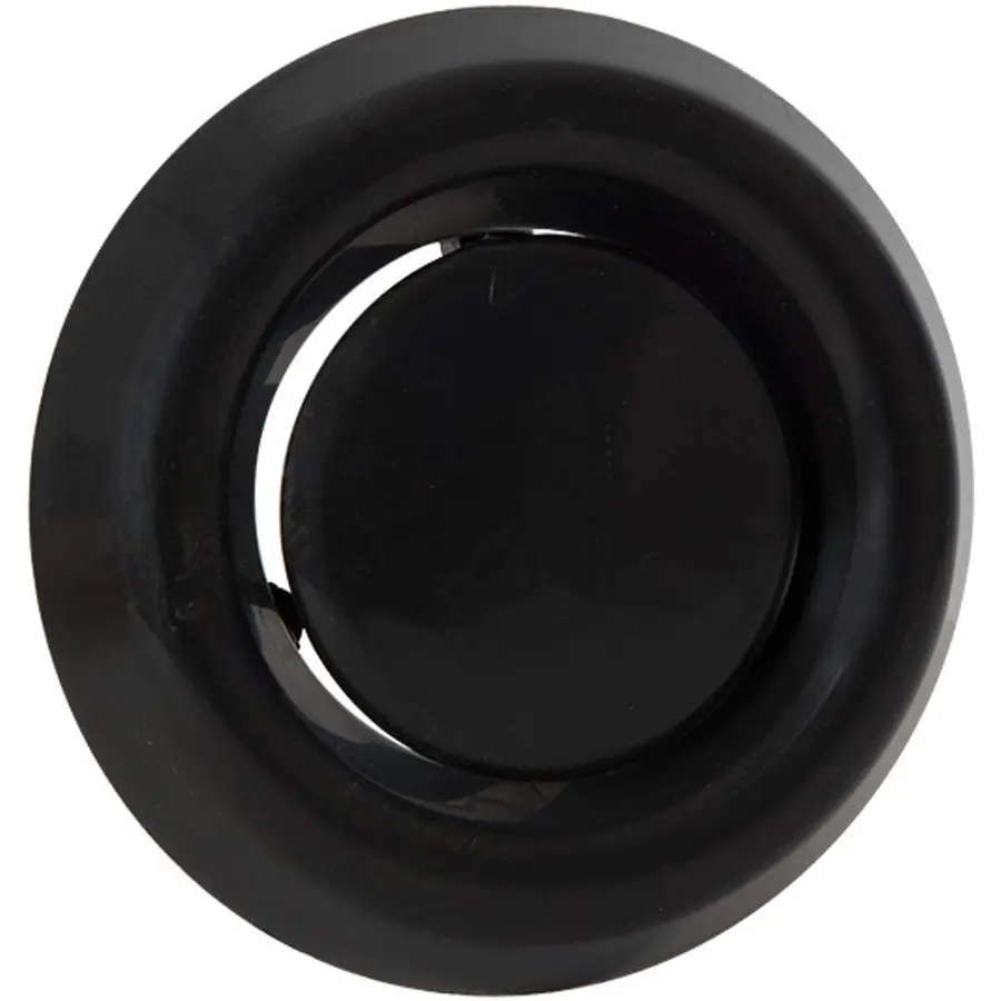 Nedco afvoerventiel met klemmen 100-125mm kunststof zwart