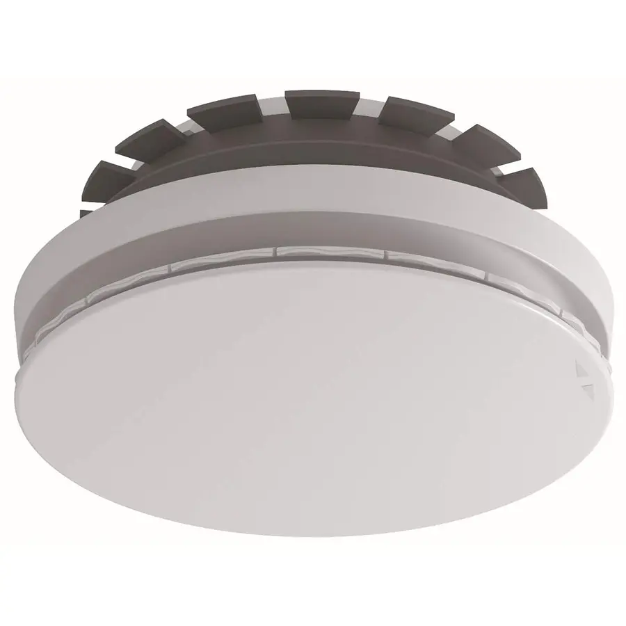 Zehnder ComfoGrid Luna ventilatieventiel, 125 mm, rond, wit, per 24 stuks
