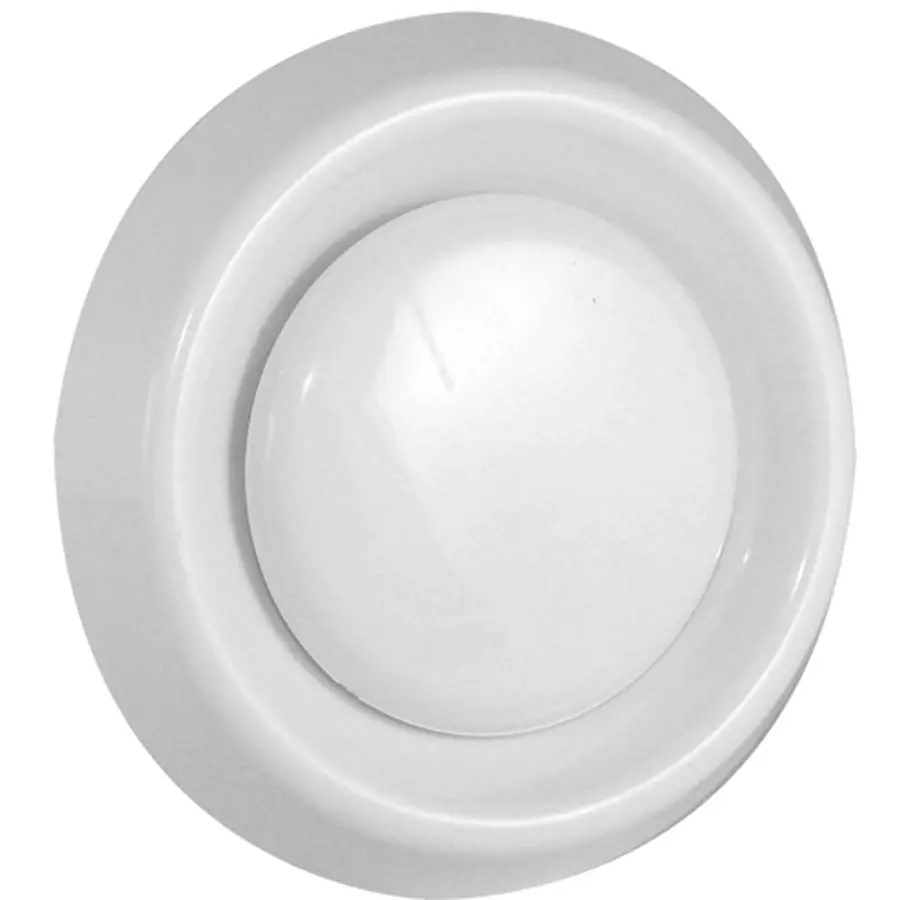 Nedco dav afzuigventiel met klemmen ø200 mm wit kunststof