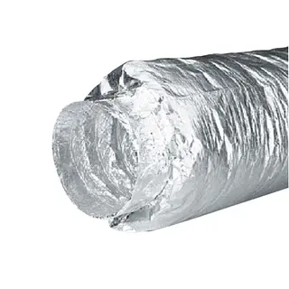 R-Vent flexibele slang FFAP, akoestisch, 127 mm, l= 1 m, aluminium